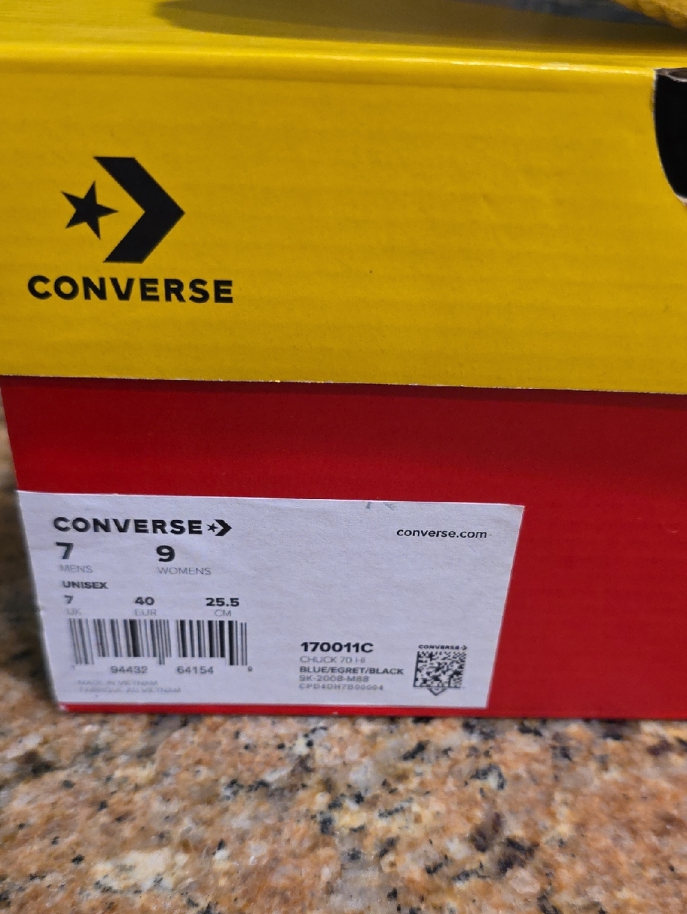 Golf Wang X Converse Chuck Taylor All Star 70 Hi Tri Panel - SZ M7/W9 - Picture 10 of 11